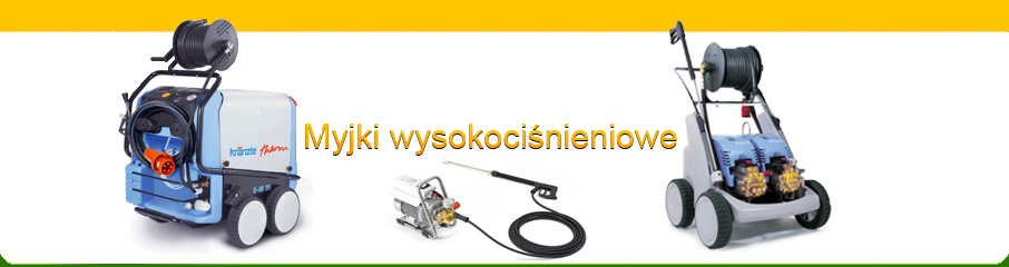 Myjki wysokociśnieniowe systemy higieniczne dozowniki